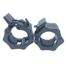 2 шт. 50 мм гимнастический фитнес БЫСТРОРАЗЪЕМНАЯ силовая тренировка штанга зажимы Бодибилдинг Тяжелая атлетика бар ошейники тренировки портативный