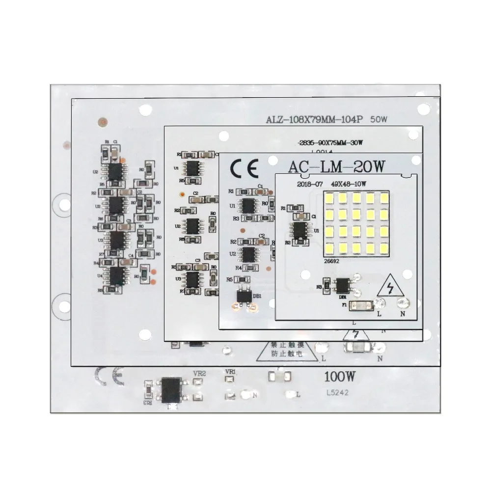 Светодиодный прожектор SMD2835 10 Вт 20 30 50 100 220 В|Светодиодные лампы и трубки| |
