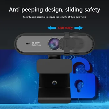 

Laptop Desktop Computer Accessory 2MP 1080P HD USB Webcam with Microphone for Video Conference Live Streaming PC