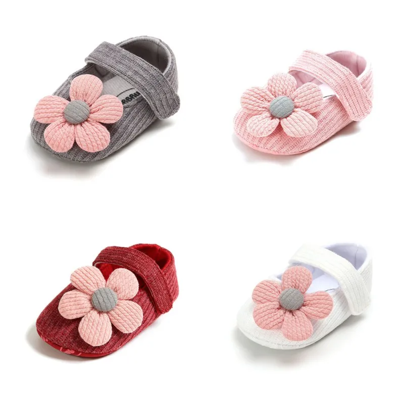 Fashion Toddler Crown First Walkers Baby Girl Shoes With Bowknot soft sole  Non-slip Fashion Bow Shoes Crib Shoes