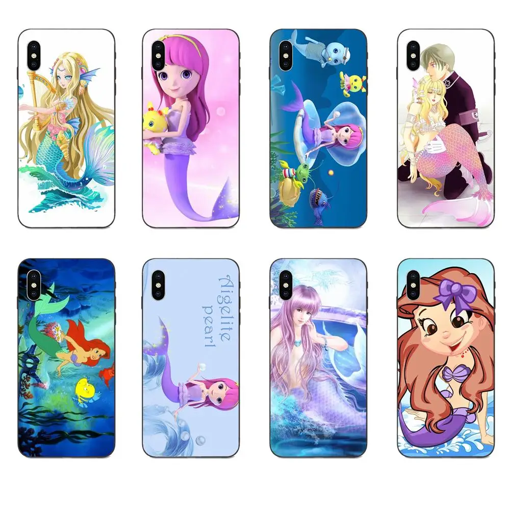 Принцесса Ариэль Русалочка милая для Huawei nova 2 2S 3i 4 4e 5i Y3 Y5 II Y6 Y7 Y9 Lite Plus Prime Pro 2017 2018 2019