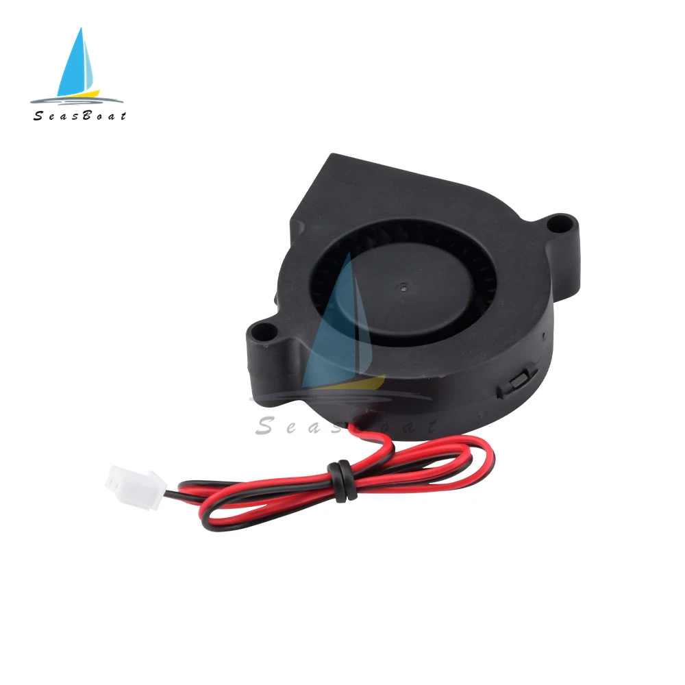 Dc fan 5015 Brushless turbo DC fan 5V 12V 24V Cooler blower Silent oil-containing micro centrifugal fan For 3D printer accessories