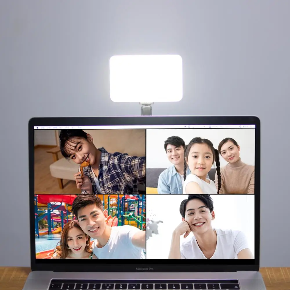 Conduziu a Luz de Vídeo com Softbox e Cor Filtra a Luz para a Iluminação de Vídeo Luz de Preenchimento Ulanzi Vijim Conferência Vl120 3200k-6500k Rgb - Image 5