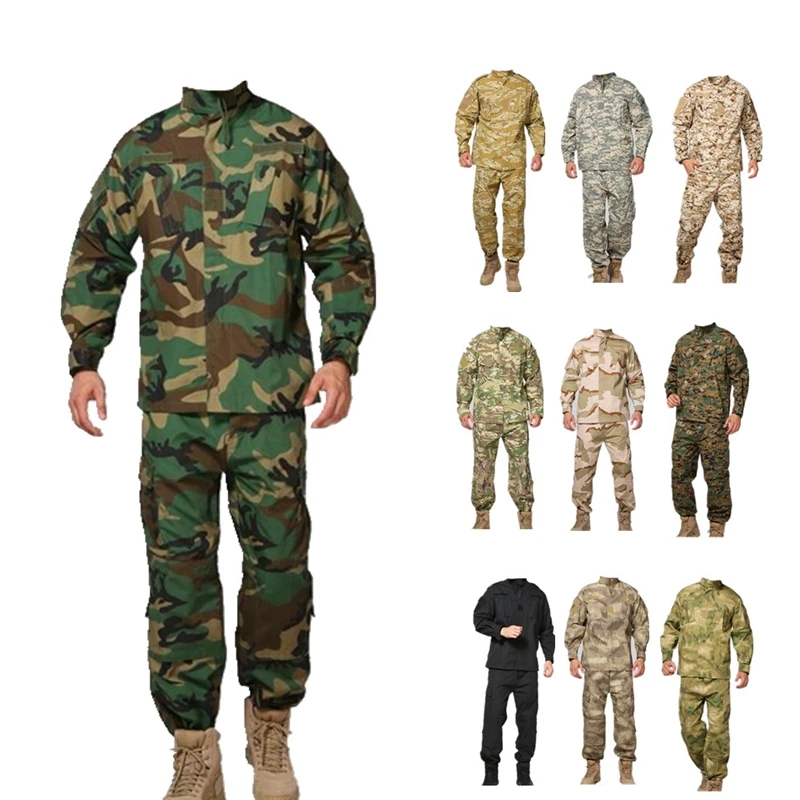 

Arms Military Uniform Men Army Tactical ACU Multicam Camouflage Suit Militar Soldier Clothes Pants Set Tactical garments bdu