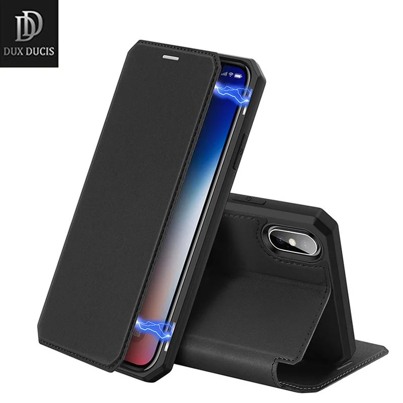 

Applicable iphonexs MAX Clamshell Phone Case Apple XR Simple Card Protective Case Shatter-resistant Seismic