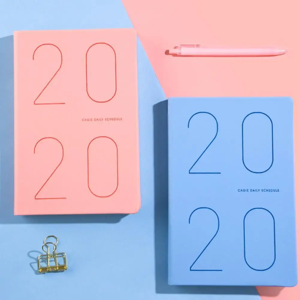 

Agenda 2020 Planner Organizer Diary A5 Notebook and Handbook Monthly Notepad Note Book Journal School Weekly Travel Busines J0A2