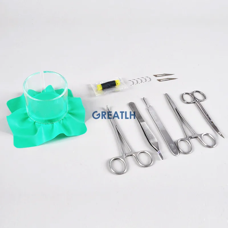 

Stomatologist practice exam intraoral mucosa suture knotting practice suit dentist dental oral suture training