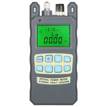 

Gray 1MW 10MW AUA-80A optical power meter Visual Fault Locator red light machine light decay tester red light source 2 in1