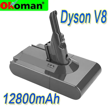 

12800mAh 21.6V Battery For Dyson V8 Battery for Dyson V8 Absolute /Fluffy/Animal/ Li-ion Vacuum Cleaner rechargeable Battery