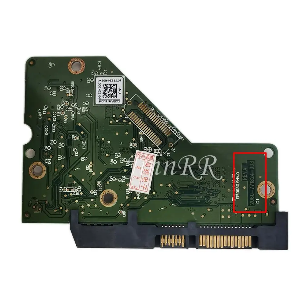 

100% Оригинальный HDD PCB 10EFRX 5000AZRX 2060-771824-000, печатная плата жесткого диска 2060-771824-001-002-003-004-005-006-007-008