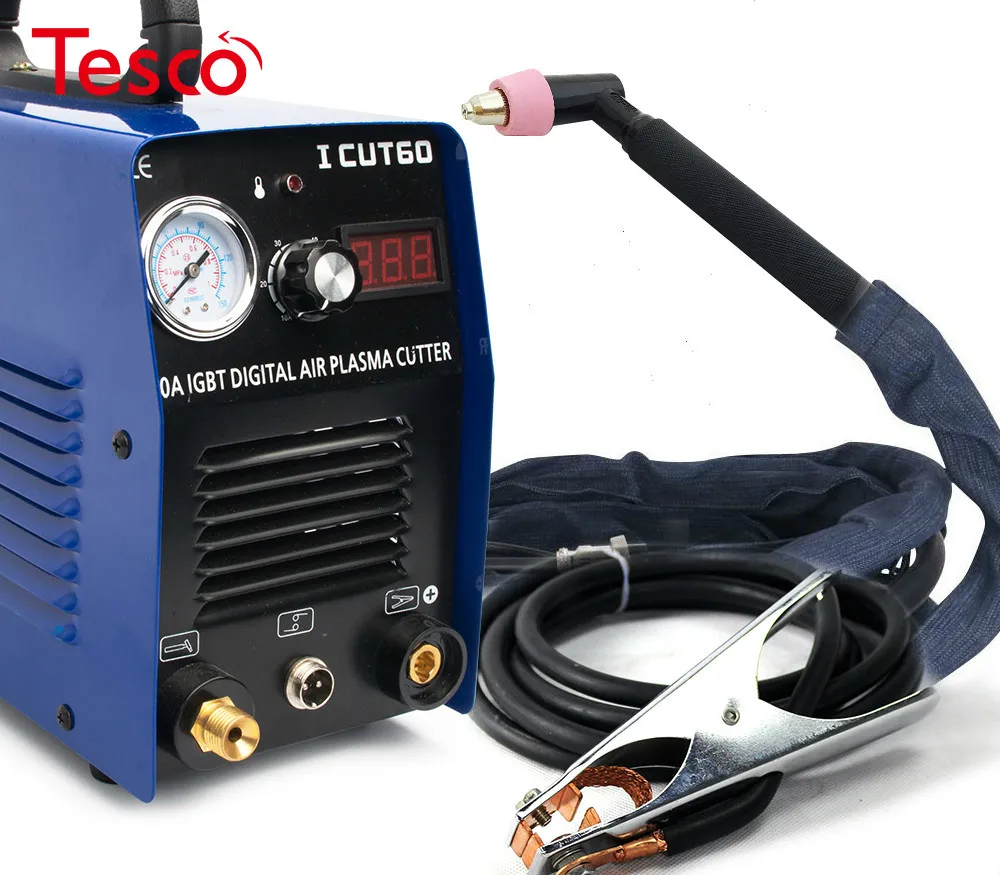 Plasma Cutter cutting machine 60A 20MM Cut IGBT Inverter Digital HF Scrach Start Cutting Machine ICUT60 | Инструменты