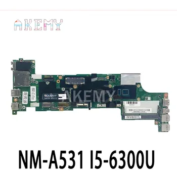 

Laptop motherboard For Lenovo Thinkpad X260 NM-A531 01HX035 Mainboard Core SR2F0 I5-6300U DDR3