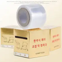 Новинка 1 коробка полуперманентный макияж бровей губ татуировки пластиковые обертывания консервантная пленка барьер татуировки аксессуары бровей Cover11.11