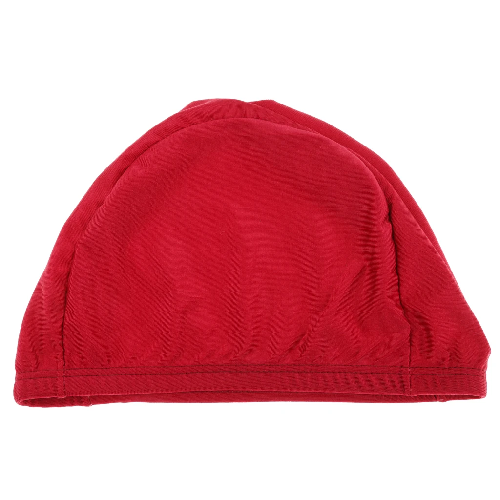 Adults Womens Mens Caps Swim Cap Nylon Pool Swimming Hat Swimmer Hats Long Hair