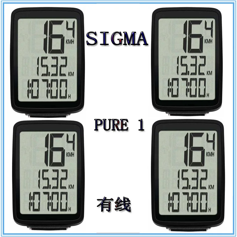 

Sigma PURE Bicycle Speed Meter Cable Mountain Bike Riding Speedometer Long Distance Mileage Timer