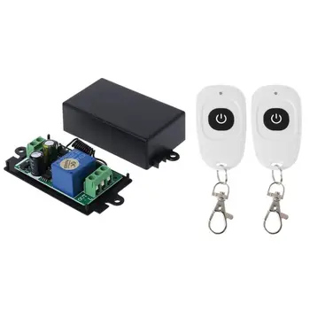 

1Set 433MHz Remote Control AC110-220V 1CH RF Relay Switch Receiver Module