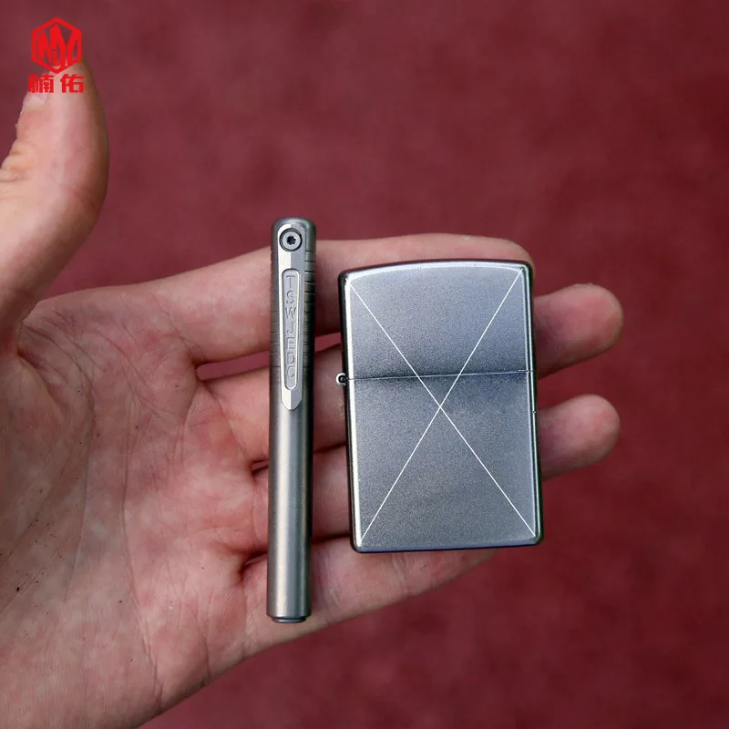 

EDC инструмент, портативная тактическая ручка из титанового сплава, уличные принадлежности для самообороны, многофункциональная латунная ручка