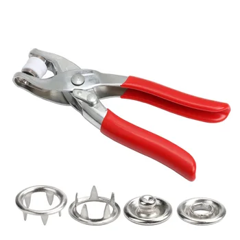 

Five-claw Button Plier Fixing Hand Tool Grommet Leather Cloth Shoe Bag Belt Setter Rivet Snap Canvas Household Pincer