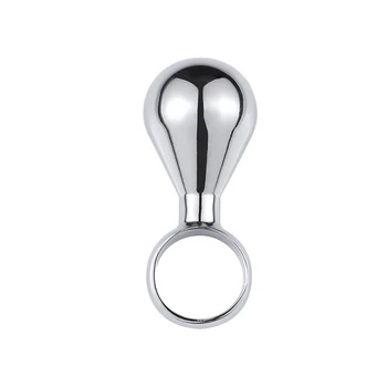 EXVOID Vagina Open G Spot Massager Pussy Plug Anus Dilator Anal Plug Pull Ring Anal Toys for Woman Butt Plug Butplug Metal 5