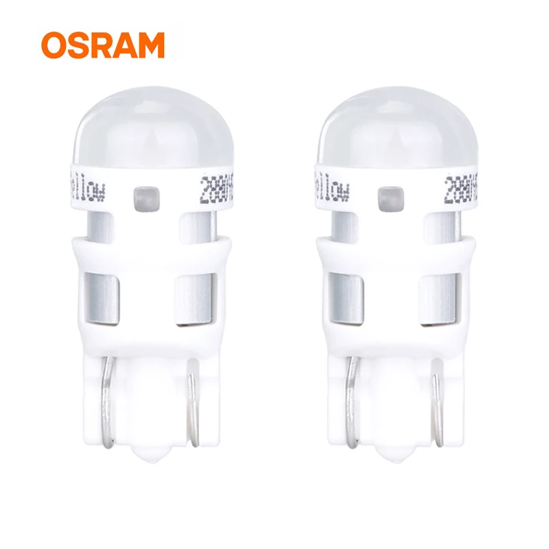 

OSRAM Car Light LED W5W 194 168 LED T10 Bulb Auto Clearance Parking Reading Lamp T10 LED 2880SW For Kia Lada Toyota 1 Pair