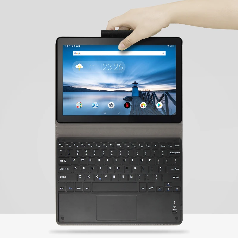 Чехол для lenovo Tab M10 TB-X605L TB-X605F 10,", защитный чехол-подставка с Bluetooth клавиатурой, чехол для планшета из искусственной кожи+ ручка