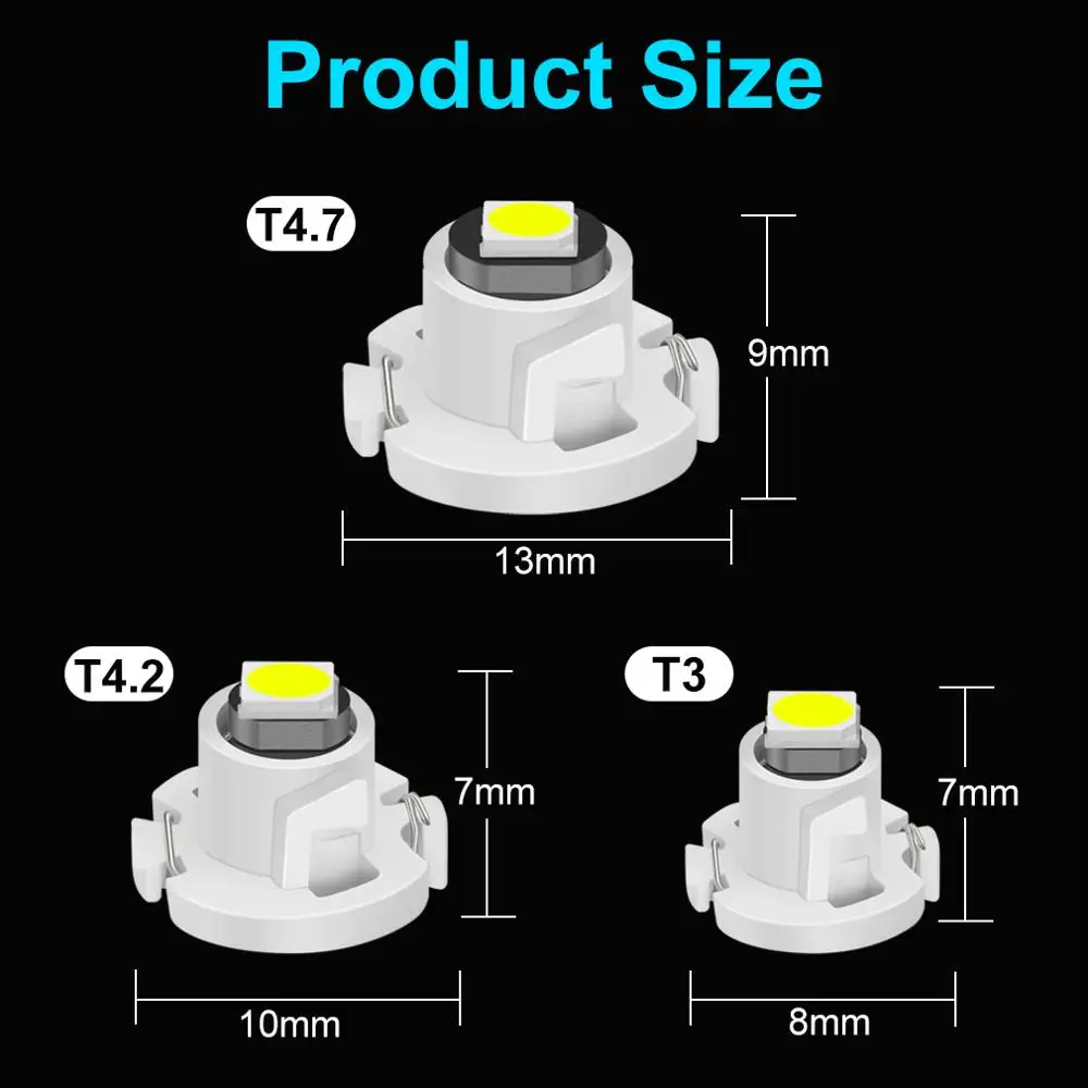  Ʈ 12V T3 T4.2 T4.7 Led , ڵ    , ڵ   ǥõ, 10 