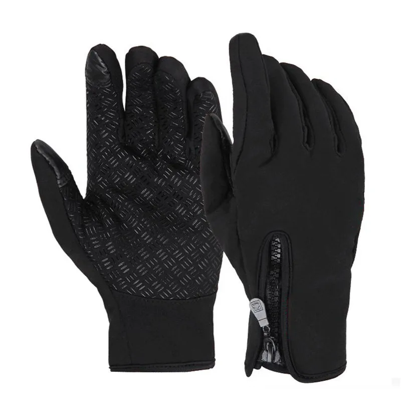 Новые перчатки для сенсорного экрана для женщин и мужчин, спортивные теплые ветрозащитные зимние перчатки для катания на лыжах и сноуборде, водонепроницаемые перчатки для езды на мотоцикле
