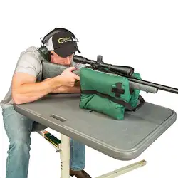 Снайперская Оружейная сумка пистолет Передняя Задняя сумка мишень винтовка Поддержка песочница скамейка без заполнения наружная кнопка