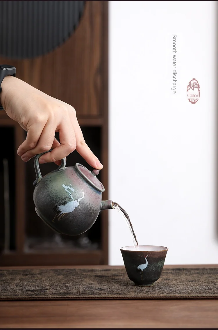 ♦茶道具 中国？梨地 茶壺 タタラ作り 工芸品 アンティーク 骨董品コレクション 楽天市場】村上木彫堆朱 茶托 金磨塗り 5枚組 0922 漆器 菓子器