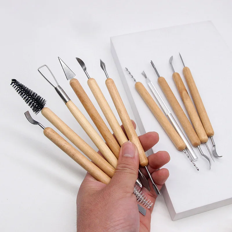 Clay Tools Kit 22 PCS Polymer Clay Tools Ceramic Tools Clay Sculpting Air  Dry Clay Tool for Adults Pottery Craft Baking Carving - AliExpress