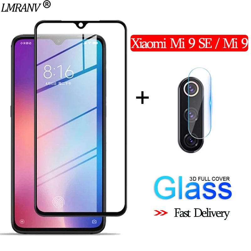 2 в 1 Камера стекло на ксиоми ми 9 се Xiaomi Mi SE 3D ззащитное Экран протектор 9SE сяоми xiaomi