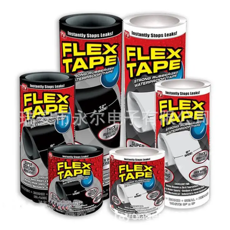 

Flex Tape Trap Adhesive Tape Strong Waterproof Tape Water Resistence And Leak Repairing Posted a Stop-Leak Welding Stickers