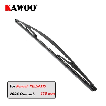 

KAWOO Car Rear Wiper Blade Blades Back Window Wipers Arm For Renault Velsatis Hatchback (2004-) 410mm Auto Windscreen Blade