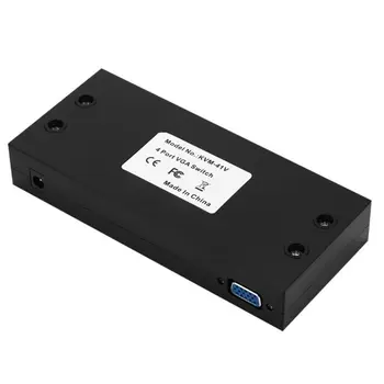 

VGA Splitter 1080P 4 Port 1 In 2 Out VGA Switch 1X4 Male to Female with Cable E65E