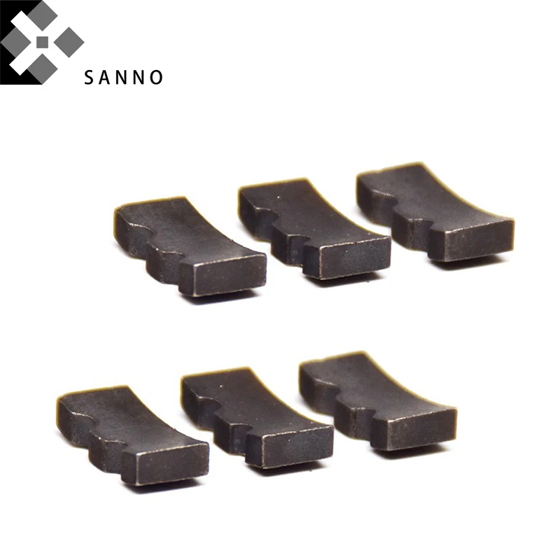 10pcs Diamond segments core drill bit tooth sandwich  matrix segment diamond cutting tool for granite concrete marble (5)