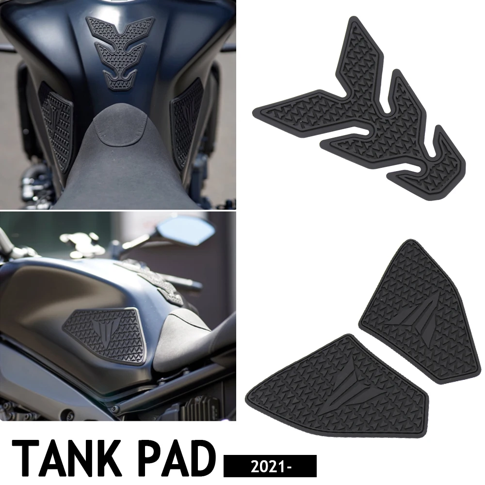 2021 -  Side Fuel Tank pad Tank Pads Protector Stickers Decal Gas Knee Grip Traction Pad Tankpad For Yamaha MT-09 MT 09 MT09