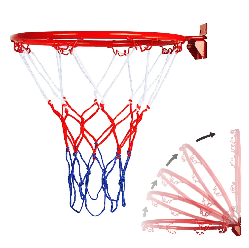 Hanging Basketball Wall Mounted Goal Hoop Rim For Outdoors Indoor Very