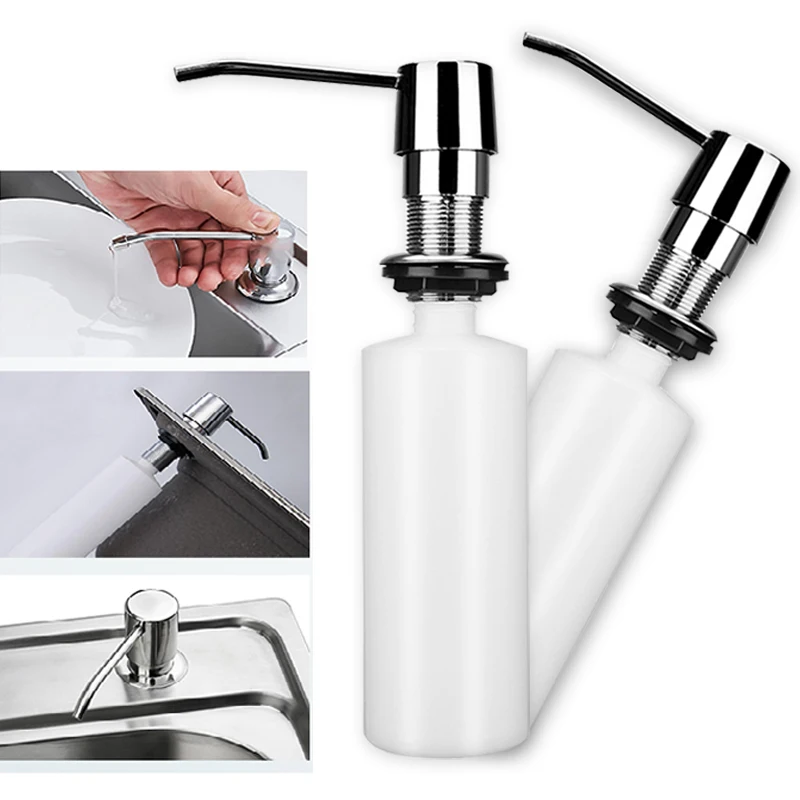 School Hotel Bathroom Kitchen Sink 300ML Restaurant stonishi Soap Dispensers Sprayer Bottles Refillable Hand Soap Dispenser Jug with Pump Hand Sanitizer Pump Bottles for Home