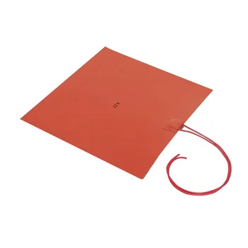 

200X200mm 12V 220W Silicone Rubber Heating Heater for 3D Printer Heated Beds,Heating Pad,3D Printer Accessories(Orange)