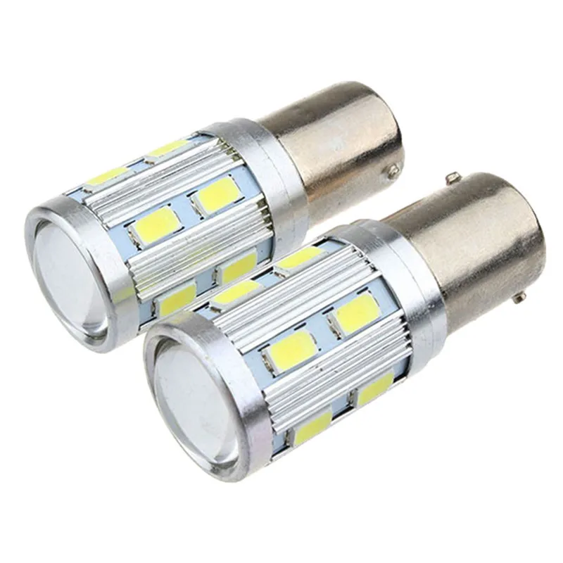 12SMD P21W 5730 парковочная лампа 1156 BA15S Белый Новый автомобильный водонепроницаемый