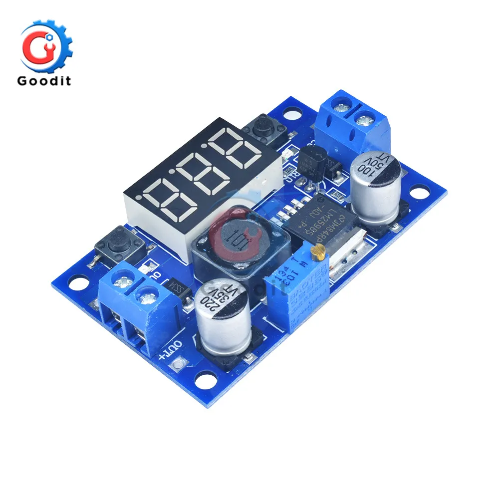 LM2596S LM2596 DC-DC 3,2 V-40 V до 1,25 V-35 V 2A Регулируемый понижающий Питание понижающий преобразователь модуль Напряжение Регулятор модуль