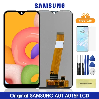 

5.7'' Original A015 LCD For Samsung Galaxy A01 LCD Display Touch Screen Digitizer Assembly For Samsung A015 A015F A015G A015DS