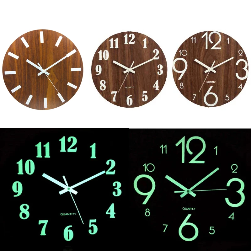 

Цифровые настенные часы с цифрами, 3D бесшумные часы «сделай сам», светящиеся в темноте Акриловые светящиеся Подвесные часы, современные акриловые часы «сделай сам»