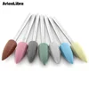 AriesLibra Rubber Nail Drill Bits 28 Types Milling Cutter Silicone Polishing Buffer Electric Nail Files Nails Art Tools 5