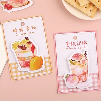 

Sweet Food And Tea Theme Lovely Sticky Memo Notes 120mm*85mm 30 Sheets