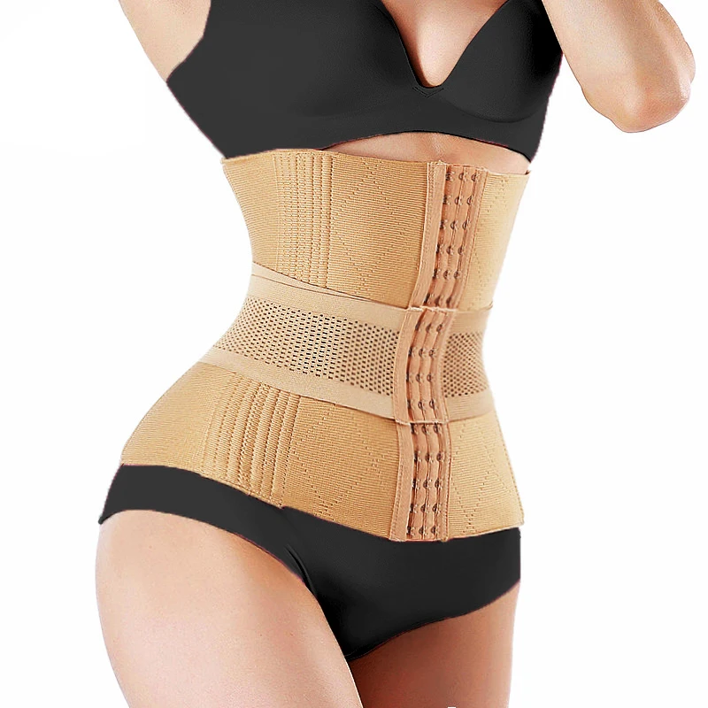 

Dress Slimming Waist Trainer Modeling Belt Shapewear Waist Cincher Body Shaper Fat Compression Strap Girdles Firm Corset