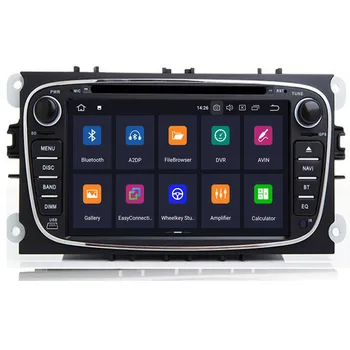 

Car Multimedia Player Android10 4+64G GPS 2 Din car dvd player for FORD/Focus/S-MAX/Mondeo/C-MAX/Galaxy wifi car radio DSP DVR
