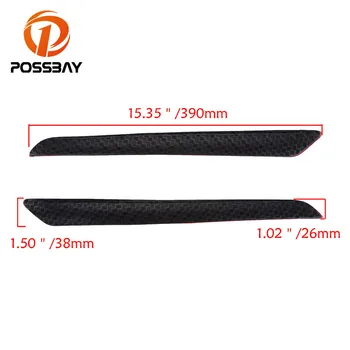 

2 Pcs Car Front/Rear Bumper Protection Stickers PVC Anti Scratch Collision Pad Auto Truck Door Edge Protector Decoration Strips