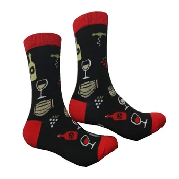 

Christmas Socks Outdoor Sports Casual Socks For Adult Letter Printed Soft Elastic Breathable Cotton Spadnex Hosiery Footwear