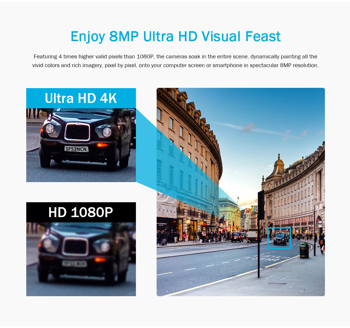 ANNKE 8CH 4K Ultra HD POE, сетевые системы безопасности Видео 8MP H.265+ NVR с 8 шт 8MP защищенная от внешних воздействий ip-камера комплект камер видеонаблюдения для безопасности